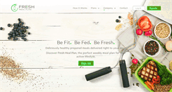 Desktop Screenshot of freshmealplan.com